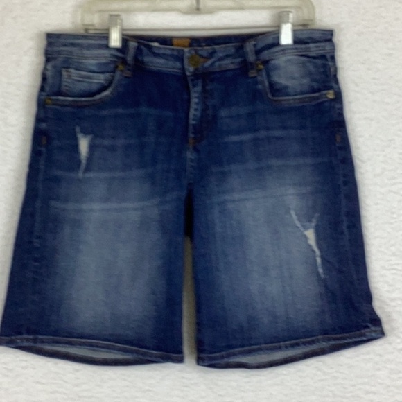 Kut From The Kloth Blue Denim Shorts, Women’s Size 12 - Picture 4 of 9